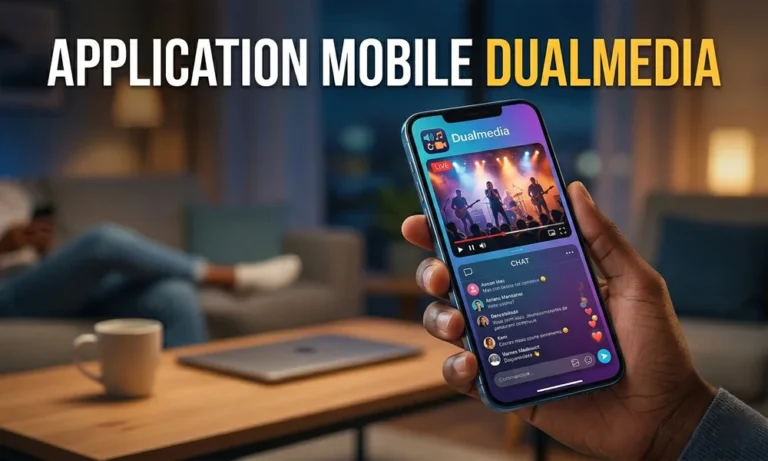application mobile dualmedia